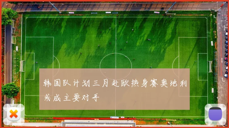 韩国队计划三月赴欧热身赛奥地利或成主要对手
